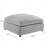 Jenny Plush Polyester 40" Square Ottoman