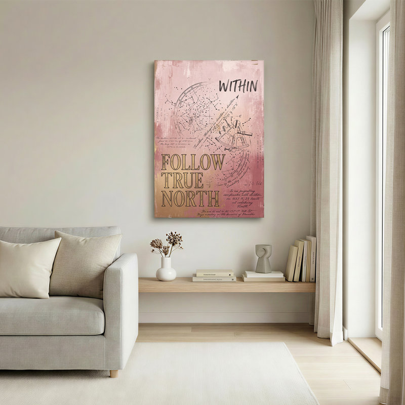Art mural sur toile rose, H 18 po x l 12 po