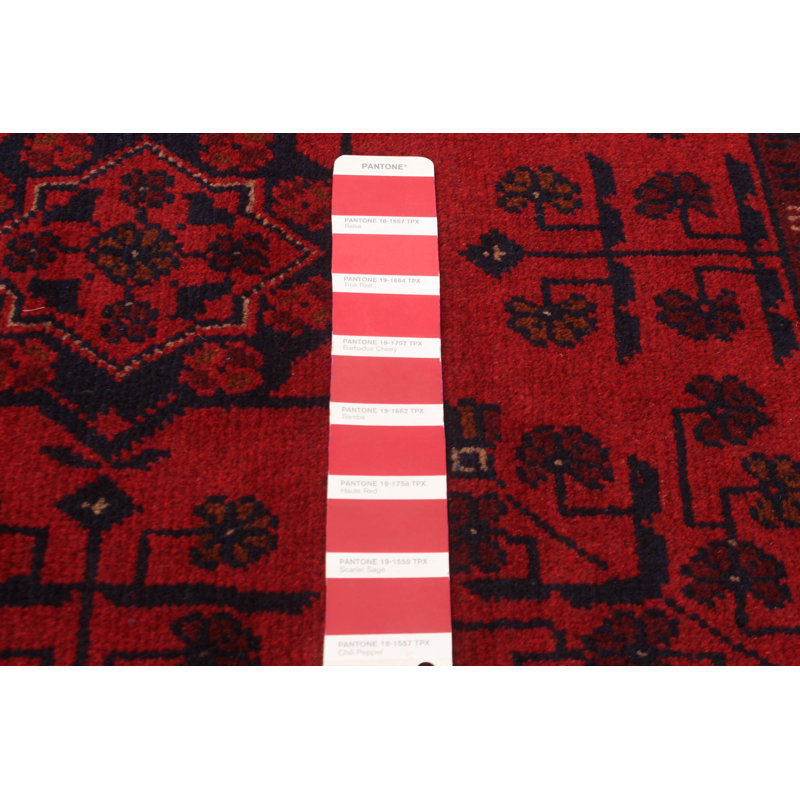 Tapis unique en laine noué à la main 6 pi 7 po x 9 pi 10 po nouvel âge Mordy