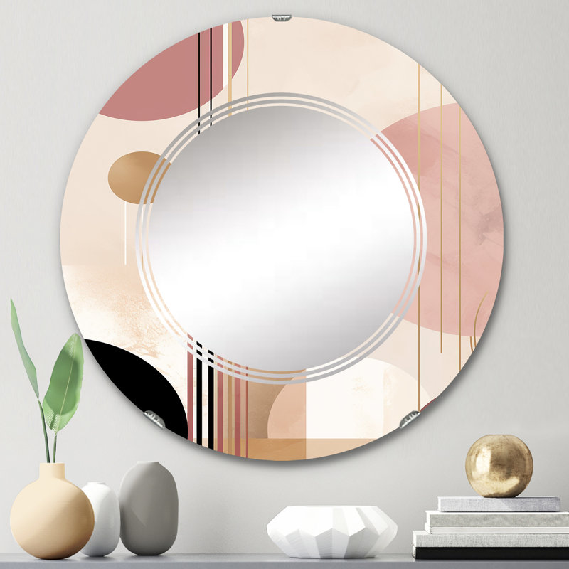 Miroir mural Zyren, 24 po x 24 po