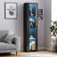 Armoire latérale avec lampe à bande en aluminium-203062658
