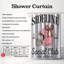 Rideau de douche standard 1 pièce Gridiron Fun-481612823