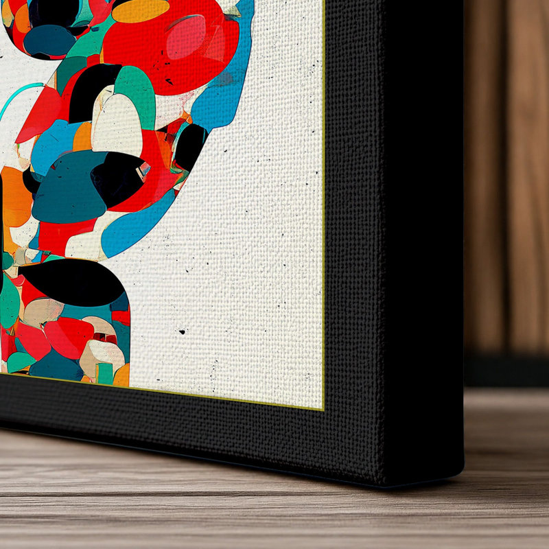 Butterfly Totem Modern - Print, 24x16 - 61.0 x 40.6 cm, Black Border