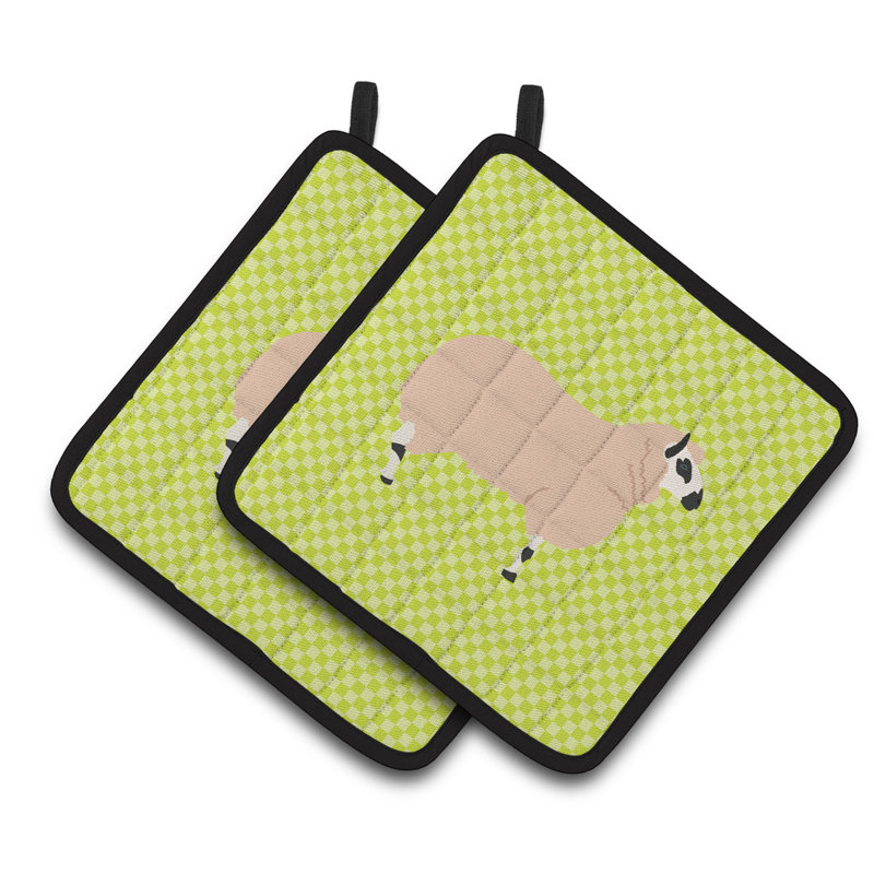 Caroline's Treasures Striped Polyester Potholder