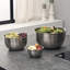 Ensemble de démarrage sous vide en acier inoxydable 9 pièces Fresh & Save BOWLS