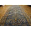 Tapis décoratif décoratif surdimensionné de couleur bleu clair antique