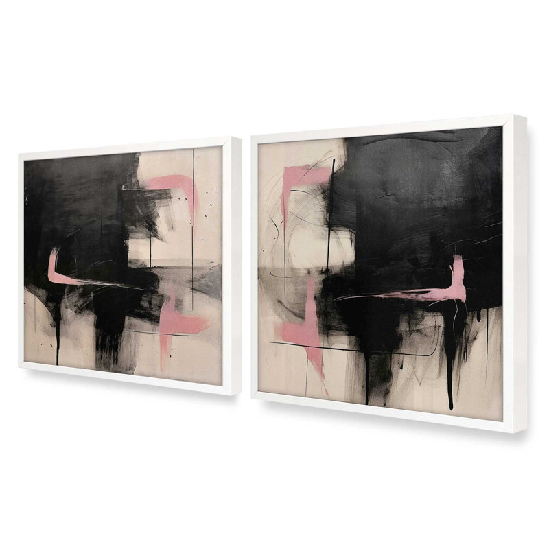 «Midnight Rose Dreamscape» par Golden Glow Interiors 2 - Pièces sur papier, Blanc opaque, H 13 po x l 13 po