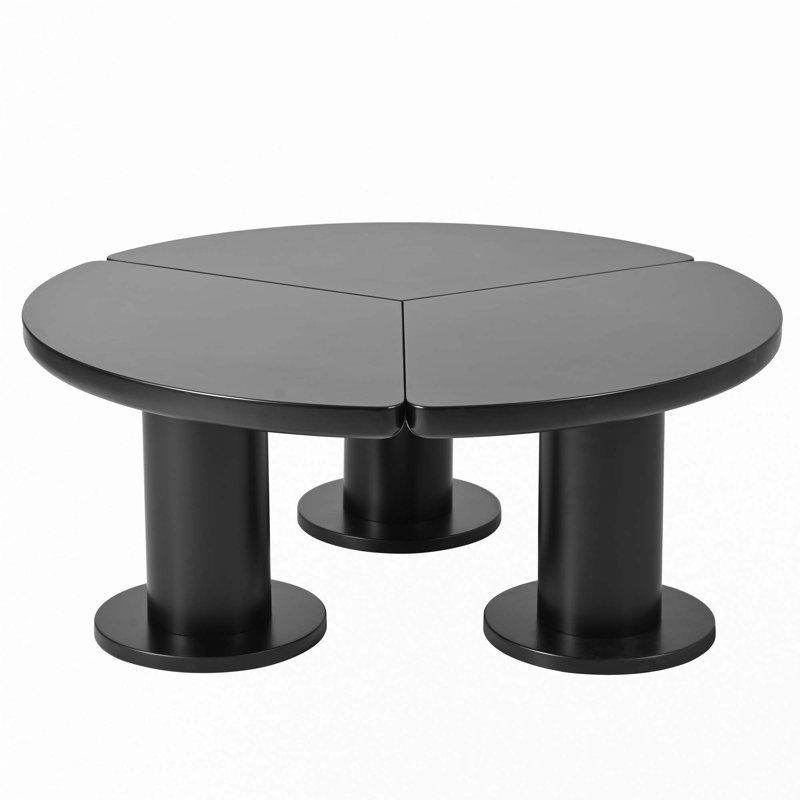 Table basse 39,4 po, Noir