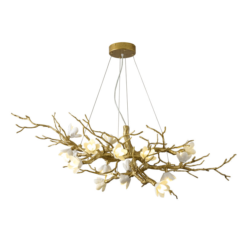 Lustre éclectique 16 lumières 