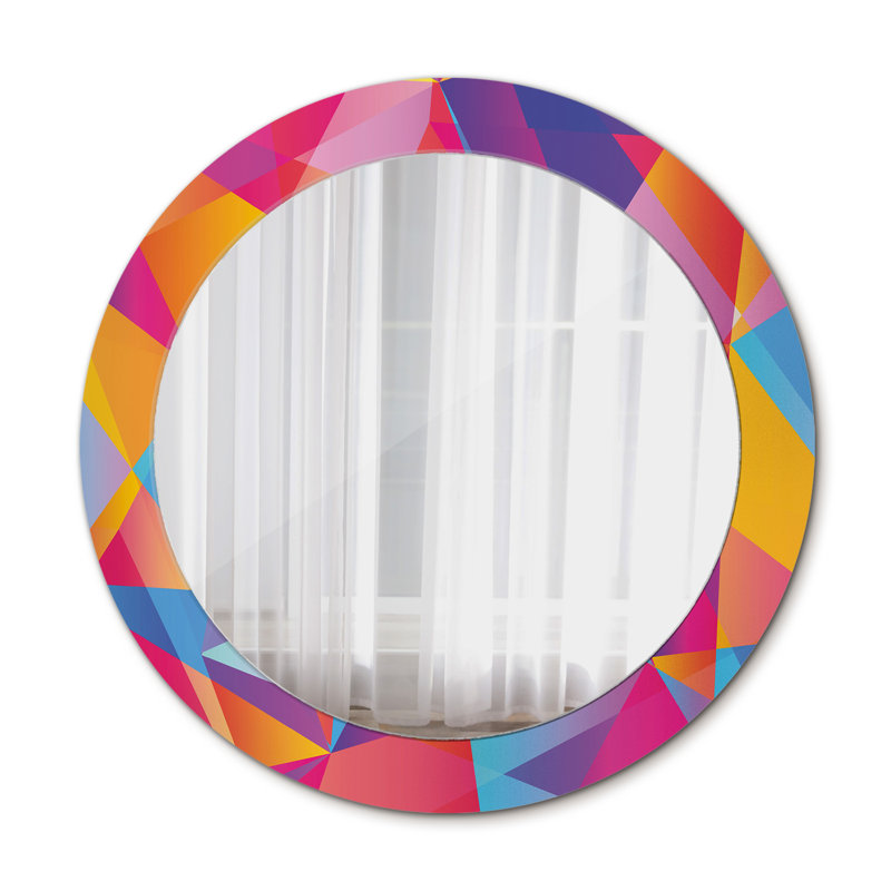 Huldar Glass Flat Wall Mirror