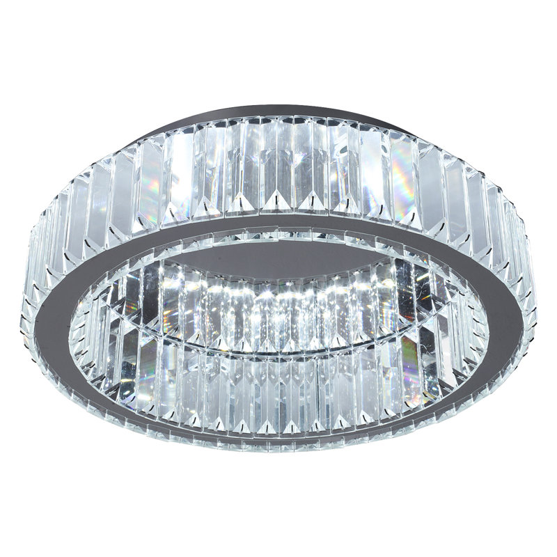 Jaeda Crystal LED Flush Mount