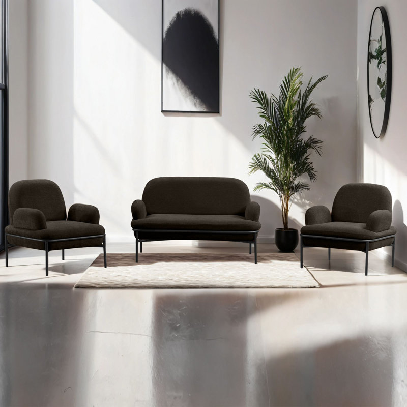 Ensemble de canapé, Anthracite