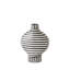 Colbert Vase-Black/White-578614647
