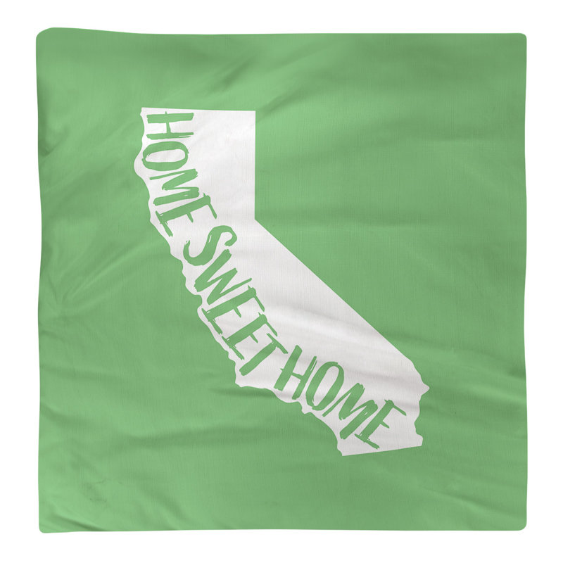 Cotton, Polyester Cities & Maps Square Napkin, Green, 22" W x 22" D, Cotton