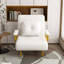 Fauteuil convertible 3-en-1 pliant pour canapé-lit - Dossier réglable à 5 positions avec coussin, canapé-lit peu encombrant pour le salon, la chambre à coucher et le bureau (blanc)-130595587