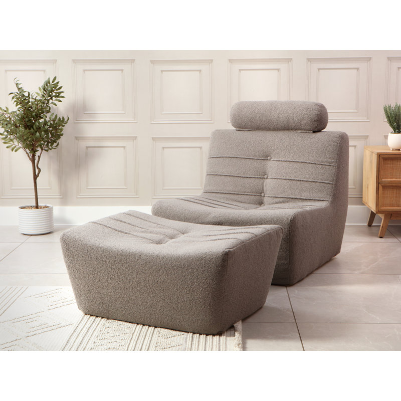 Suvetha Upholstered Accent Chair, Grey