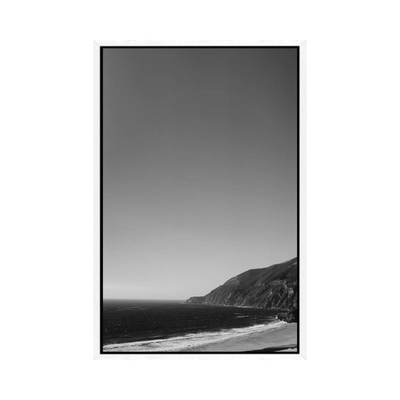 Big Sur California II by Bethany Young - Print on Canvas, 66.04cm H x 45.72cm W x 3.81cm D, White Framed