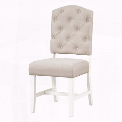 Ensemble de 4 chaises de salle à manger de style rétro rembourrées