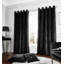 Crushed Velvet Eyelet Sheer Curtains-72846919-72846920
