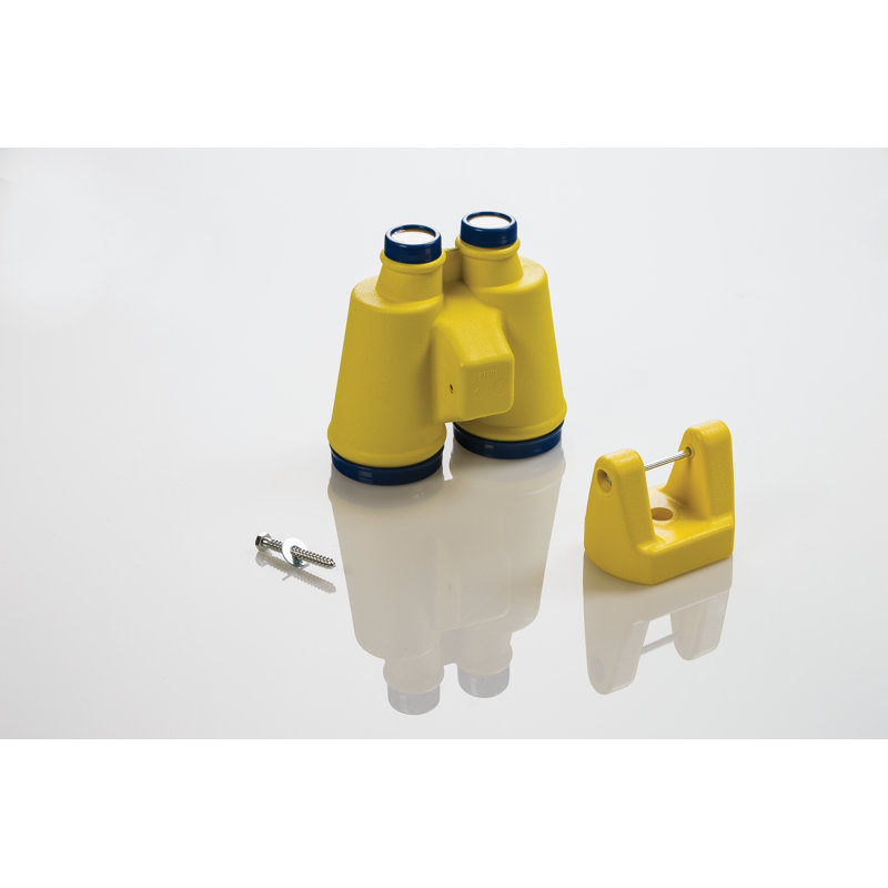 Plastic Playset Binoculars, Yellow