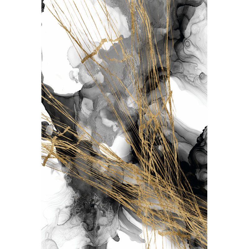 Webbing II by Jennifer Goldberger - Painting, Wrapped Canvas, 46 cm H x 30 cm W