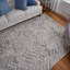 Tapis gris en laine Amirah-1685692484