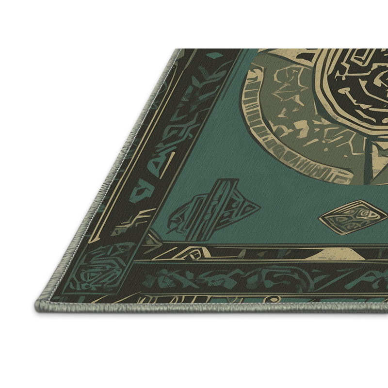Sacred Echo Rug, Round 8'