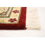 Tapis en laine rouge foncé 8 pi 1 po x 10 pi 1 po "one-of-kind" à la main-noué la 2010 Aethan