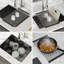 24 Inch Deep Single Bowl Undermount Laundry Sink With Soundproofing And Scratch-Resistant Stainless Steel Construction