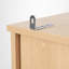Armoire à linge autoportante pour rangement de salle de bain