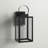 Jazline 17.25 in. H 1-Light Textured Black Dusk to Dawn Sensor Transitional Outdoor Wall Sconce, Durable Steel, Clear Glass Shade, LED Compatible for Exterior Porch Patio Front Door or Garage-97395286-77991106