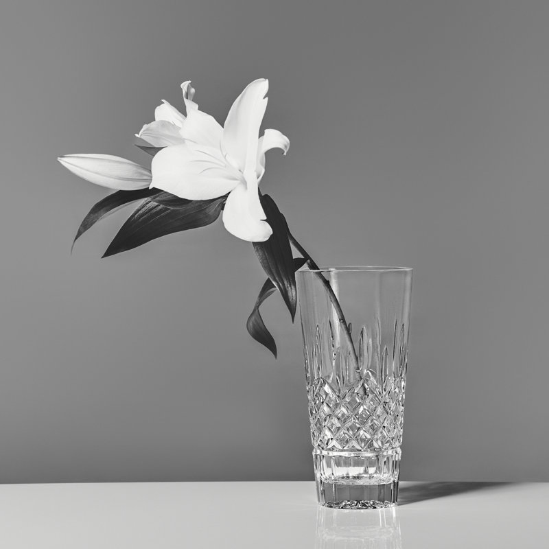 Waterford Lismore Vase 10in, 8" H x 4.02" W x 4.02" D