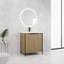 Meuble-lavabo autoportant avec lavabo en résine