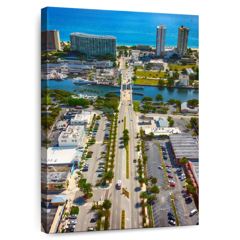 Aime Pompano Beach Florida, 36" H x 24" W