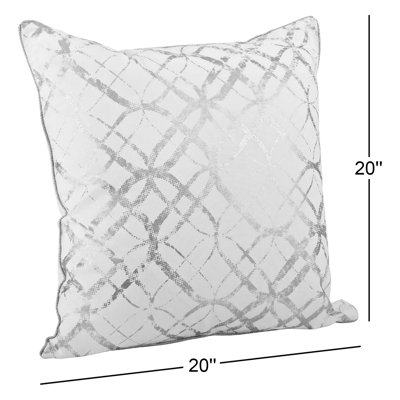 Chyrl Geometric Cotton Throw Pillow