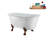 57.5'' x 29.5'' Soaking Acrylic Bathtub-83636145-83636139