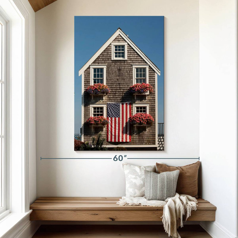 Lilie House Portrait, 51" H x 34" W
