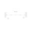 Gebbine Rectangular Shower Enclosure with Tray – 1900 x 1415 mm