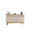 Buffet Yonkers de 63 po blanc cassé et naturel-1778817286