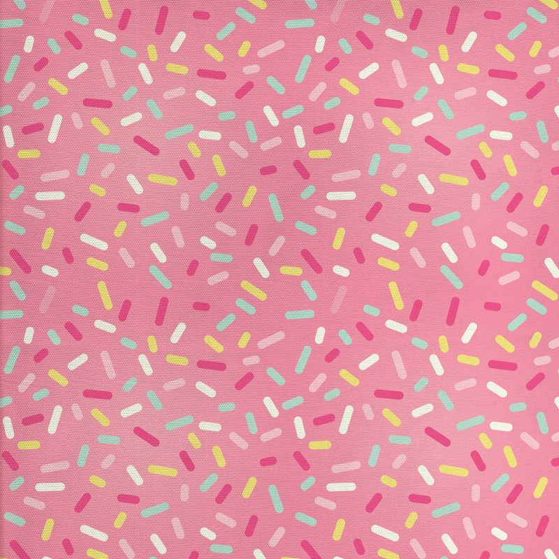 Tissu de boulangerie Donut Sprinkles Tasty Food, l 58 po x L 180 po
