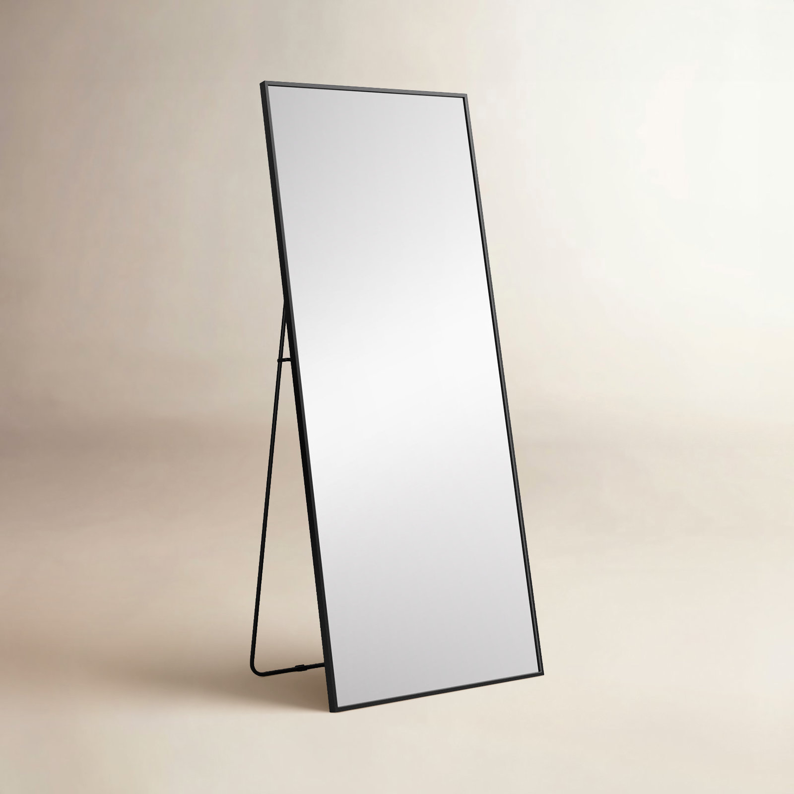 Sabine Full-Length Mirror, 72" x 30", Black