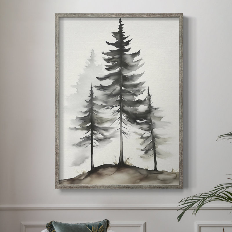«Christmas Holiday Art», série 2-XXI, reproduction encadrée - bois massif XMAI81799, H 30 po x l 24 po
