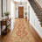 Ferehan Hand-Knotted Rust Wool Area Rug