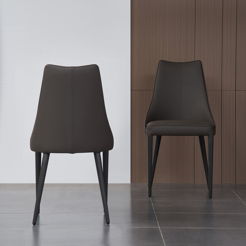 Chaise d'appoint rembourrée Balalan, Arachide