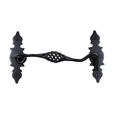 Black Birdcage Iron Cabin Hook RSF Coating