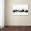« london england horizon », impression sur toile tendue-22538788