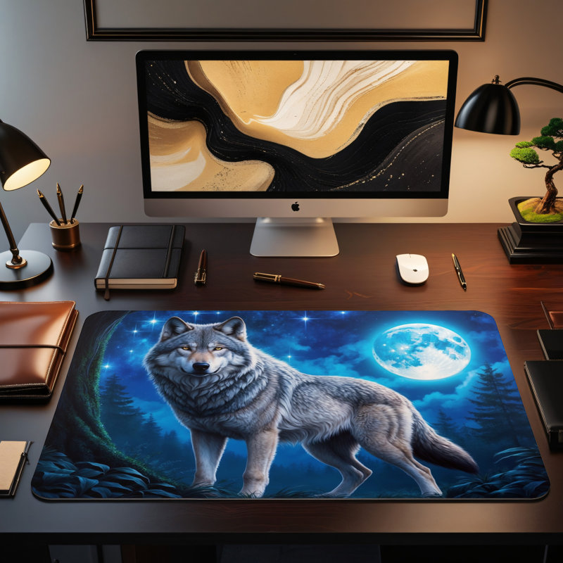 Polyester Desk Pad, 31.5x15.5