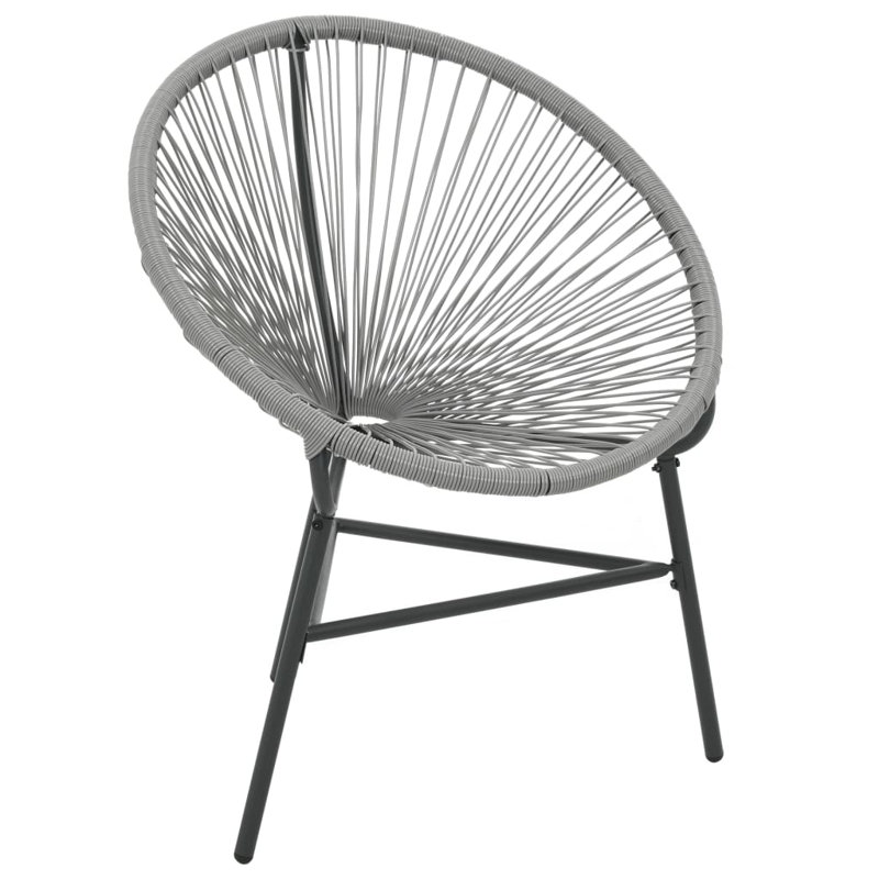 Aiesha Patio Chair, Gray