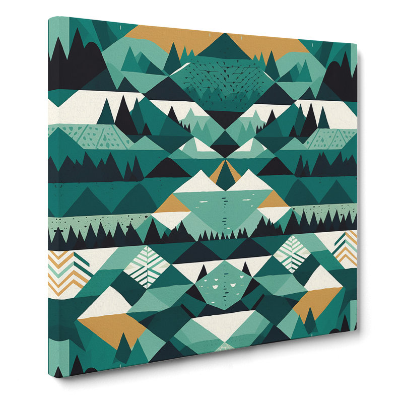 Wrapped Canvas Print - Framed Print, 35cmH x 35cmW