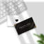 «Thank You For Supporting My Small Business», motif noir et or, paquet de 100, 2 x 3,5 po